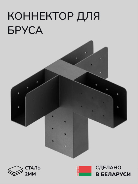 Коннектор для бруса, опора для бруса SCANDINAF CORE